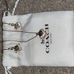 Coach Neckalc and Earrings Set